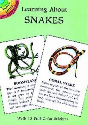 Learning About Snakes; Dover Little Activity B- 0486403351, paperback, Jan Sovak
