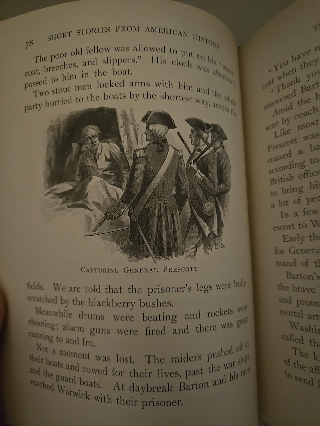 1st Edition Short Stories From American History by Blaisdell & Ball 1905 HC.