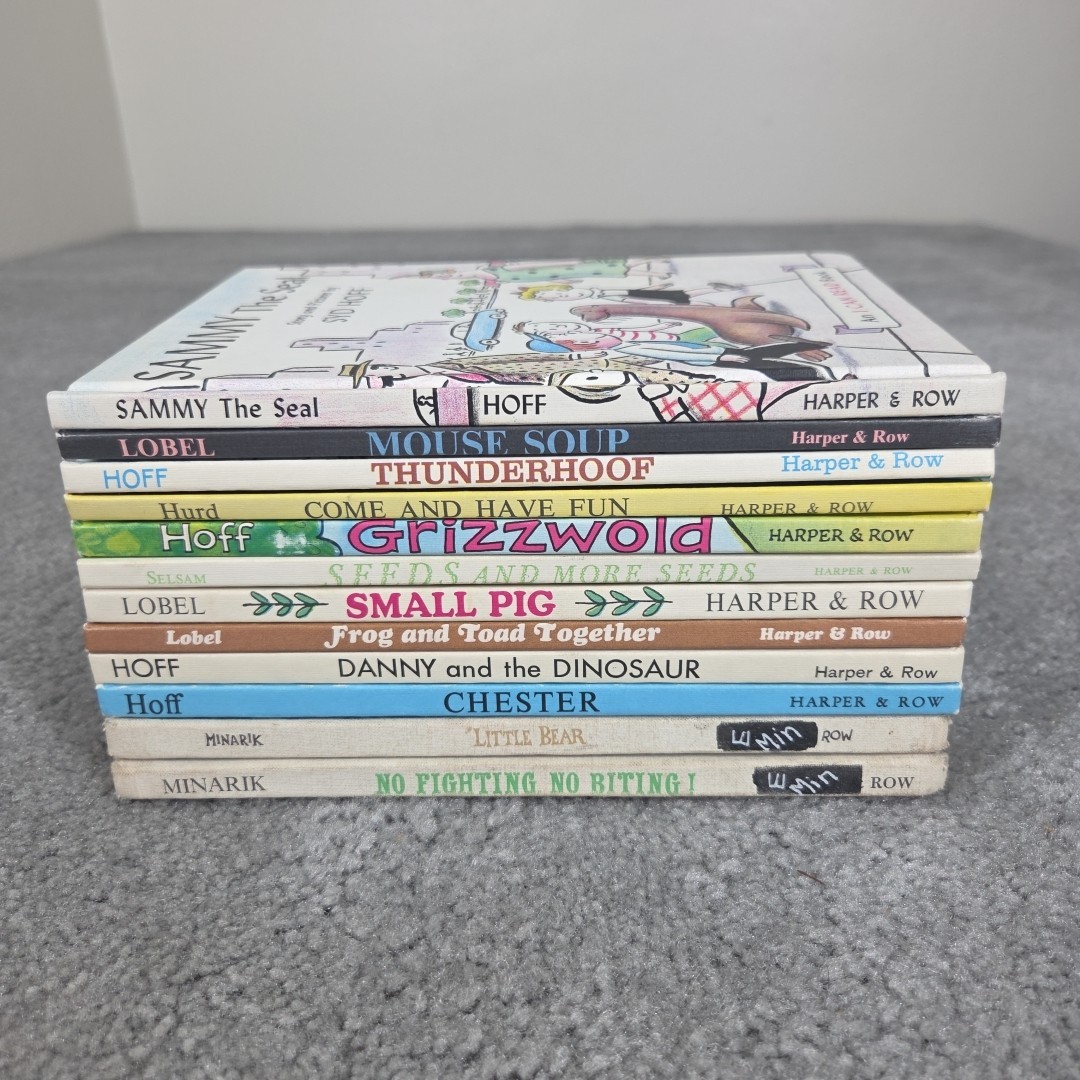 Lot of 12 Vintage Harper & Row Children’s I Can Read Books Hardcover