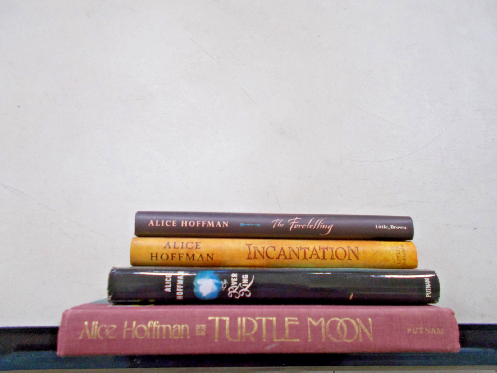 4 ALICE HOFFMAN # HC FORETELLING INCANTATION TURTLE MOON RIVER KING