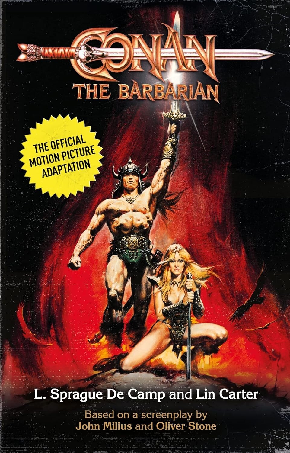 Conan the Barbarian Official Motion Picture Adaptation Novel John Milius New