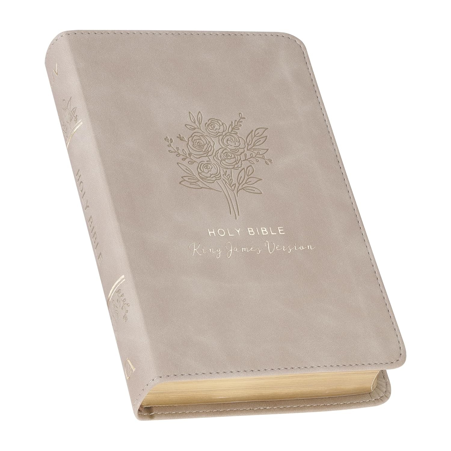 Holy Bible, Compact Vegan Leather Red Letter Edition – Ribbon Marker, King James