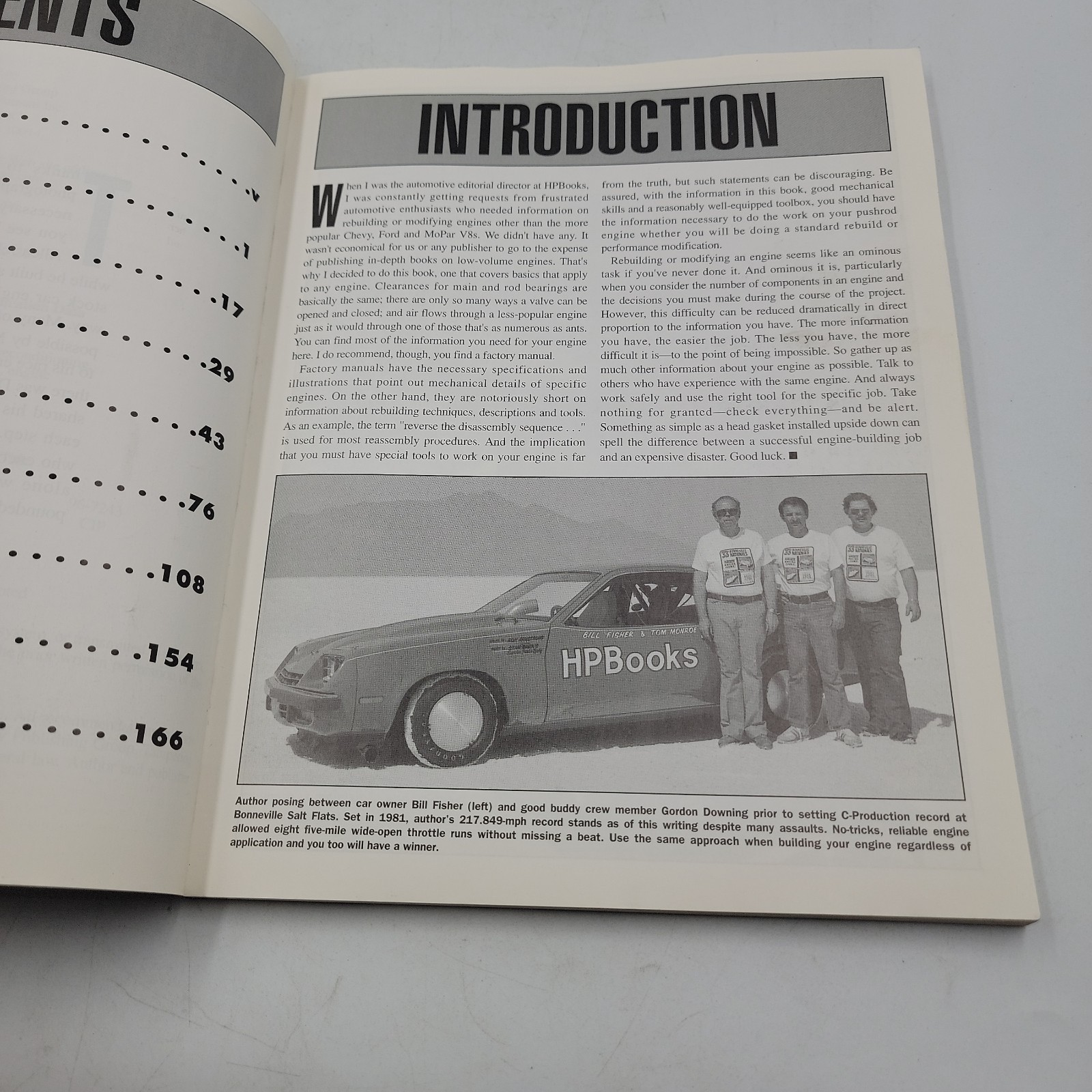 Engine Builder’s Handbook Tom Monroe HP Books Blue PB Automotive Engine Repair