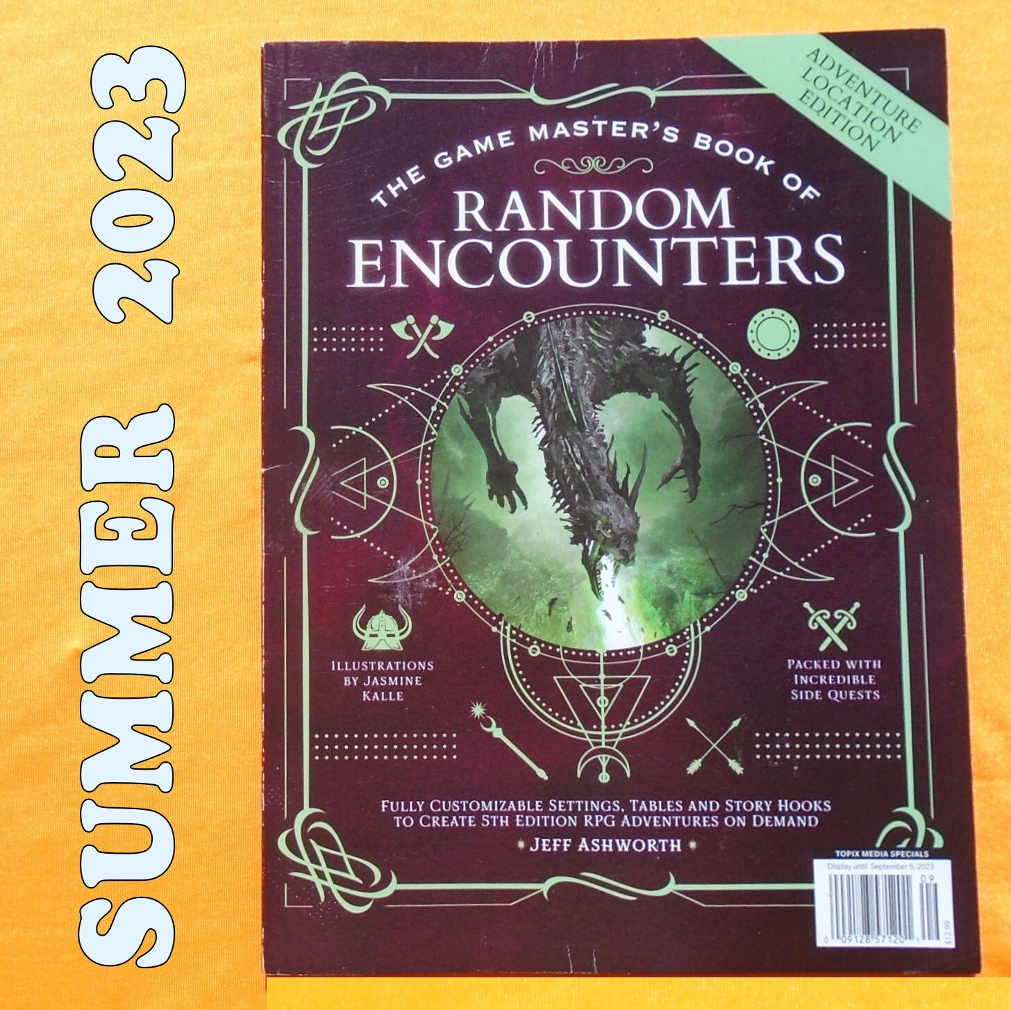 Game Master’s Book Of Random Encounters Magazine Summer 2023 98 Pages *BRAND NEW