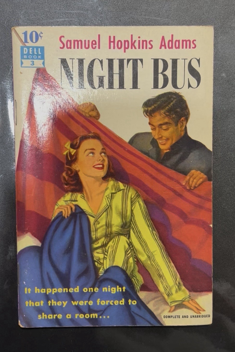 “Night Bus Samuel Hopkins Adams Book Lot 5 Pc. Dell 10 Cent Paperbacks