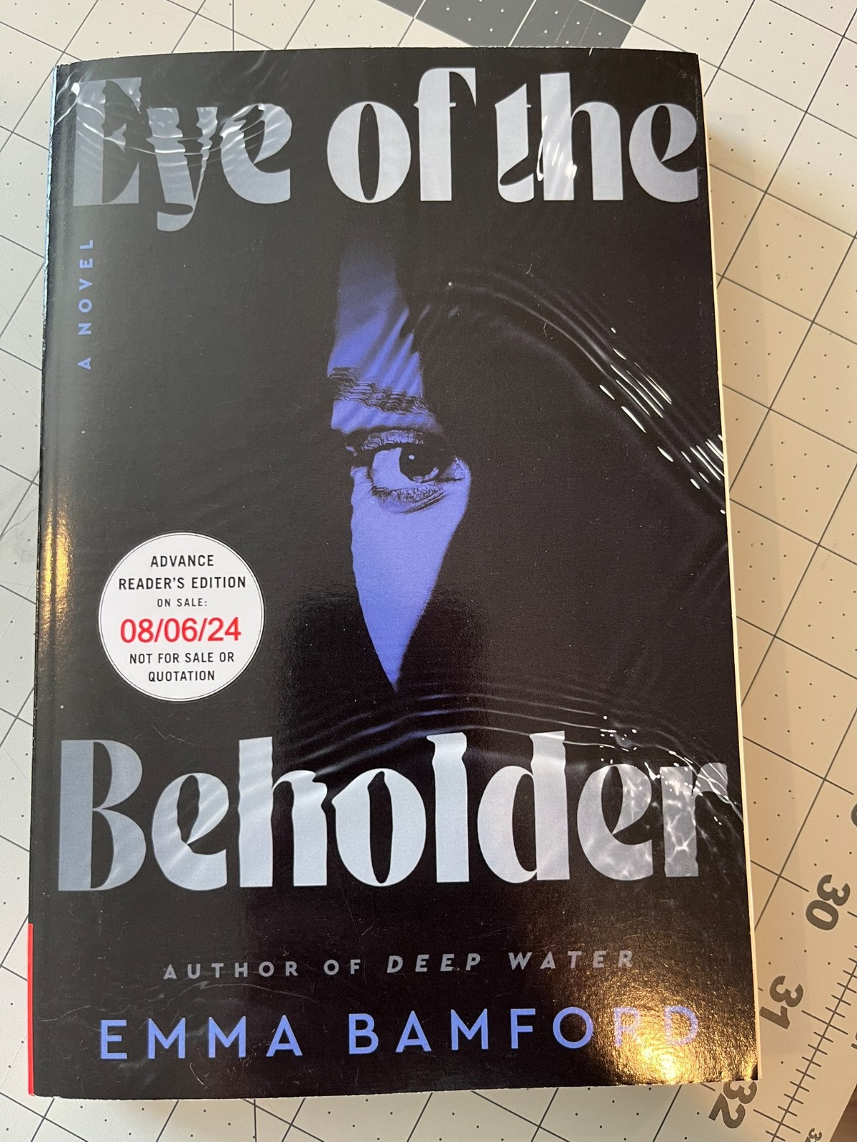 Paperback Advance Readers Edition Eye of the Beholder by Emma Bamford