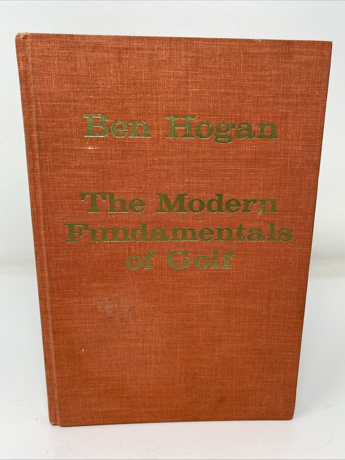 Modern Fundamentals of Golf by Ben Hogan (1987, Hardcover) FREE SHIPPING!