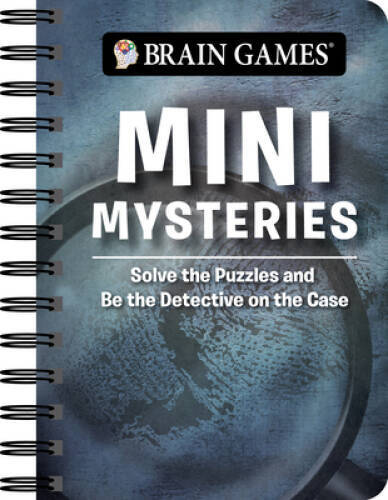 Brain Games Mini Mysteries: Solve the Puzzles and Be the Detective on t – GOOD