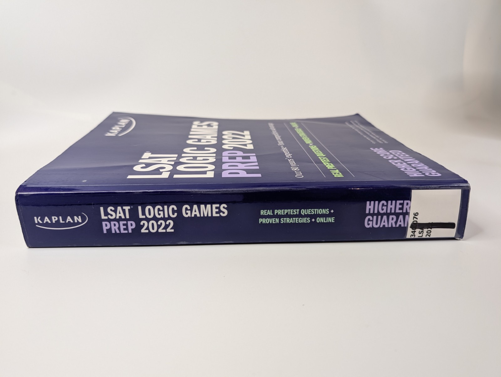 2 LSAT Books PowerScore LSAT Logical Reasoning Bible + LOGIC GAMES PREP 2022