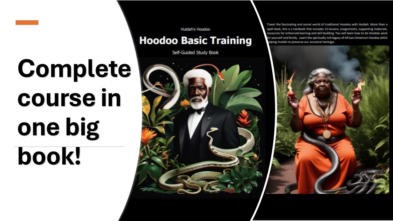 HOODOO BASIC TRAINING TEXTBOOK