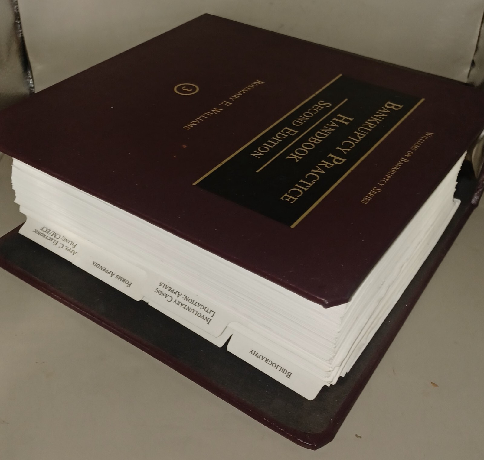 Bankruptcy Practice Hard Back 2nd Edition Law Book Rosemary E. Williams 2009