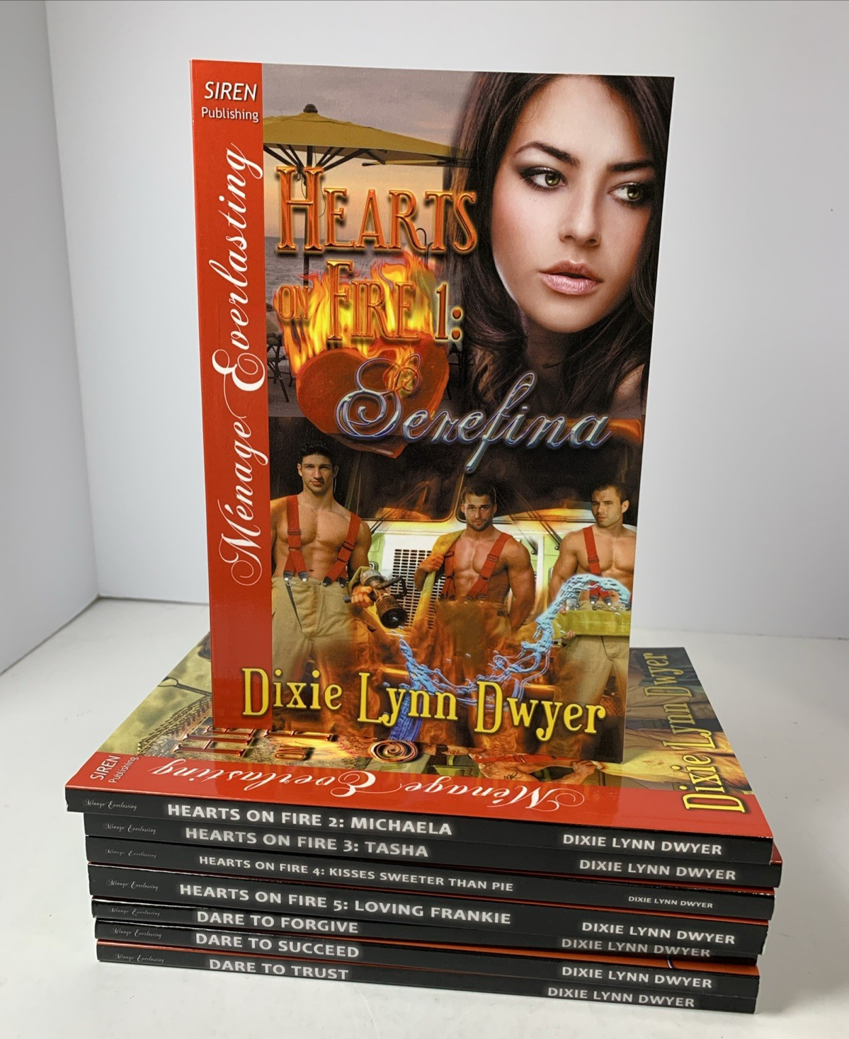 Dixie Lynn Dwyer Lot 8 Dare Series Hearts Fire Siren Romance Adult