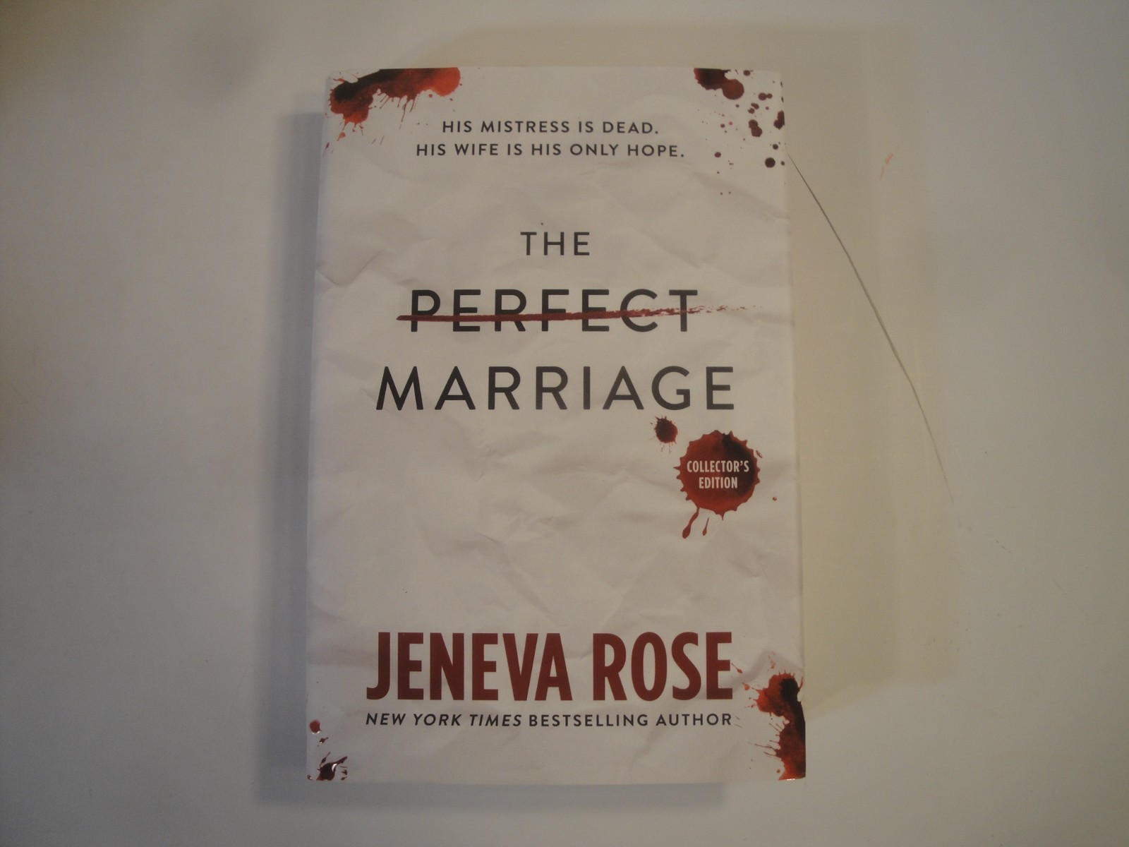 The Perfect Marriage by Jeneva Rose (2024, Hardcover) Collector’s Edition