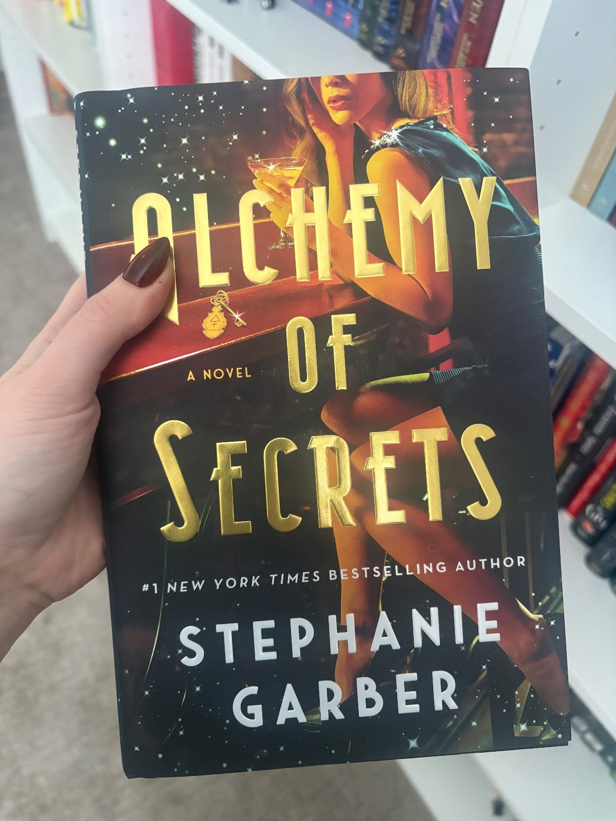 Alchemy Of Secrets SIGNED Stephanie Garber (2025,HC,1st/1st) BRAND NEW