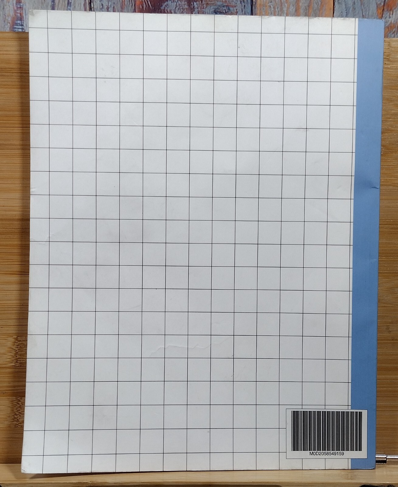 Math Notebook Graph Paper – 100 Pages, 1/2 Inch Squares – 100 Pages – Unused