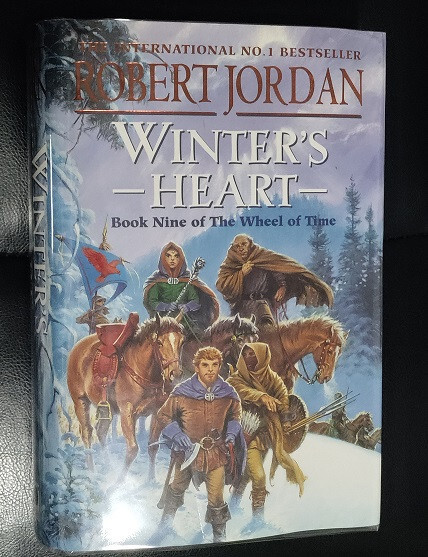 Robert Jordan Winter’s Heart UK Hardcover Wheel of Time Very Good+ / Near Fine