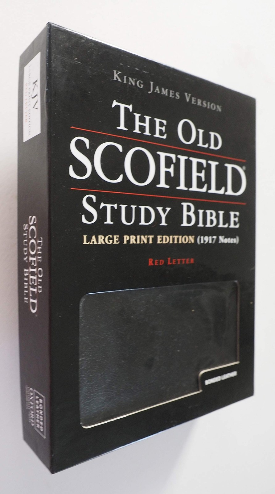 The Old Scofield® Study Bible, KJV, Large Print Edition (Black Bonded Leath