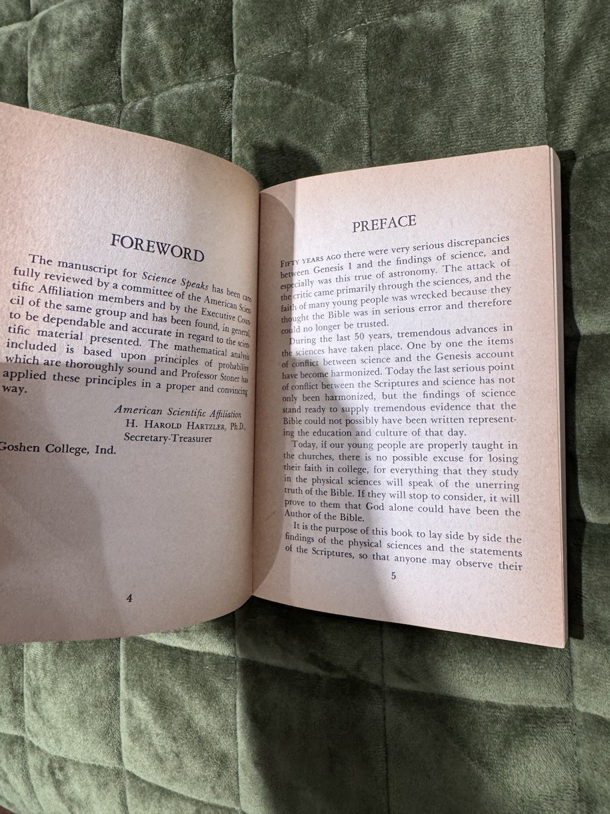 💎 Highly Sought After 💎 SCIENCE SPEAKS Peter W. Stoner 1963