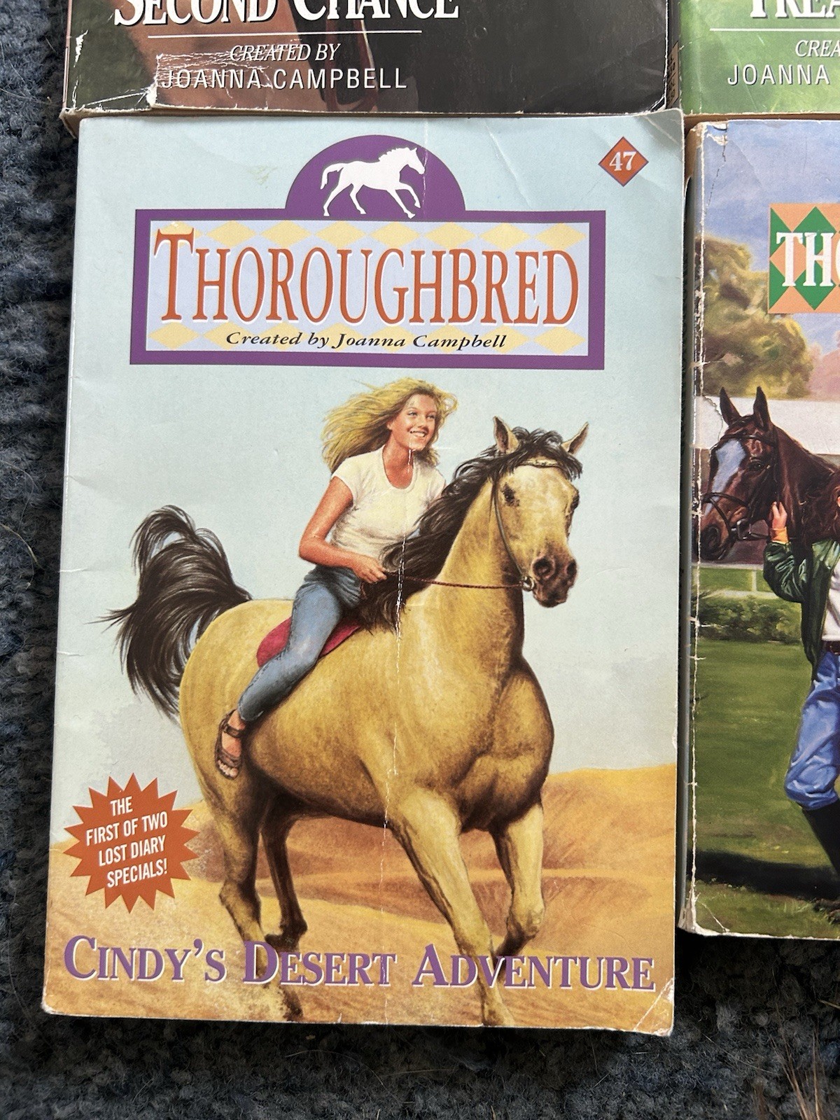 Thoroughbred Series Book Lot 6 Paperback Joanna Campbell Young Adult Horses