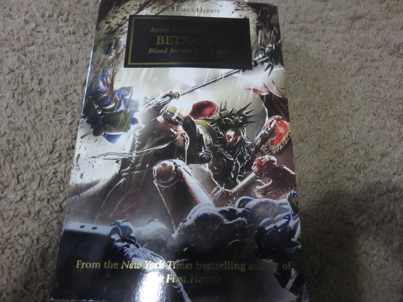 Betrayer by Aaron Dembski-Bowden (Horus Heresy 1st Print Warhammer 40k)