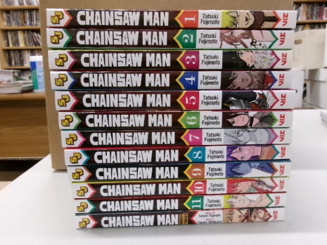 Chainsaw Man vol. 1-11 + CM: Buddy Stories, Tatsuki Fujimoto