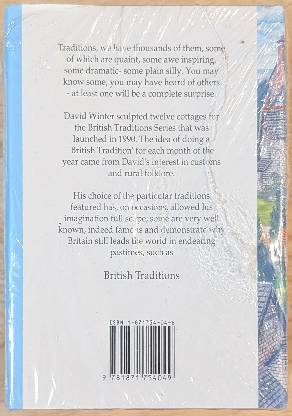 David Winter Cottages – British Traditions – Set Of 12 Books BRAND NEW Sealed