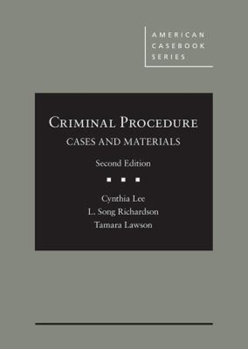 Criminal Procedure, Cases and Materials Hardcover