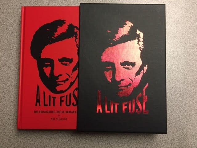 A LIT FUSE: THE PROVOCATIVE LIFE OF HARLAN ELLISON By Nat Segaloff – Boxed LE