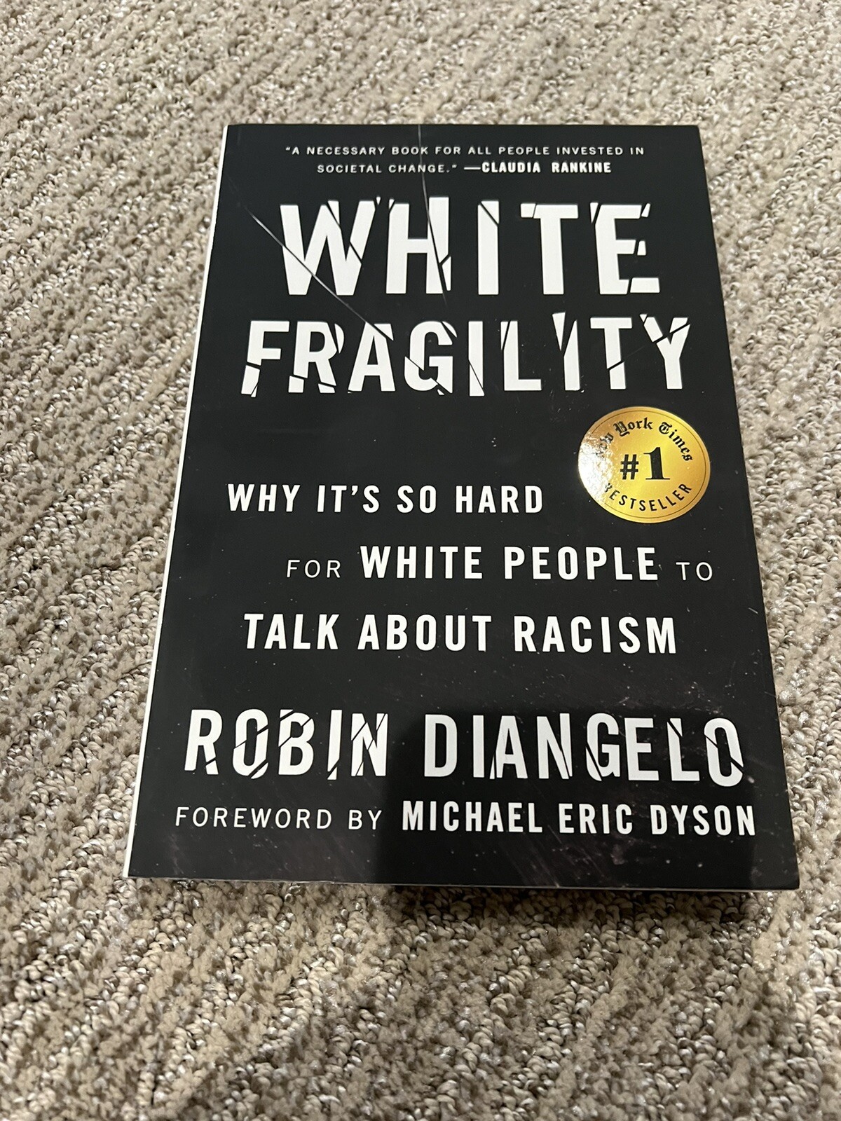 White Fragility By Robin Diangelo. Paperback Like New