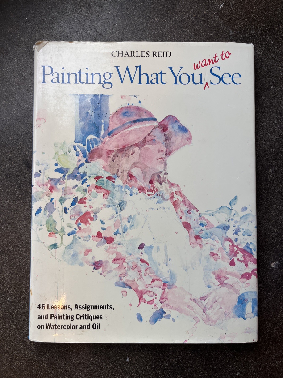 PAINTING WHAT YOU (WANT TO) SEE: “FORTY-SIX LESSONS, By Charles Reid – Hardcover