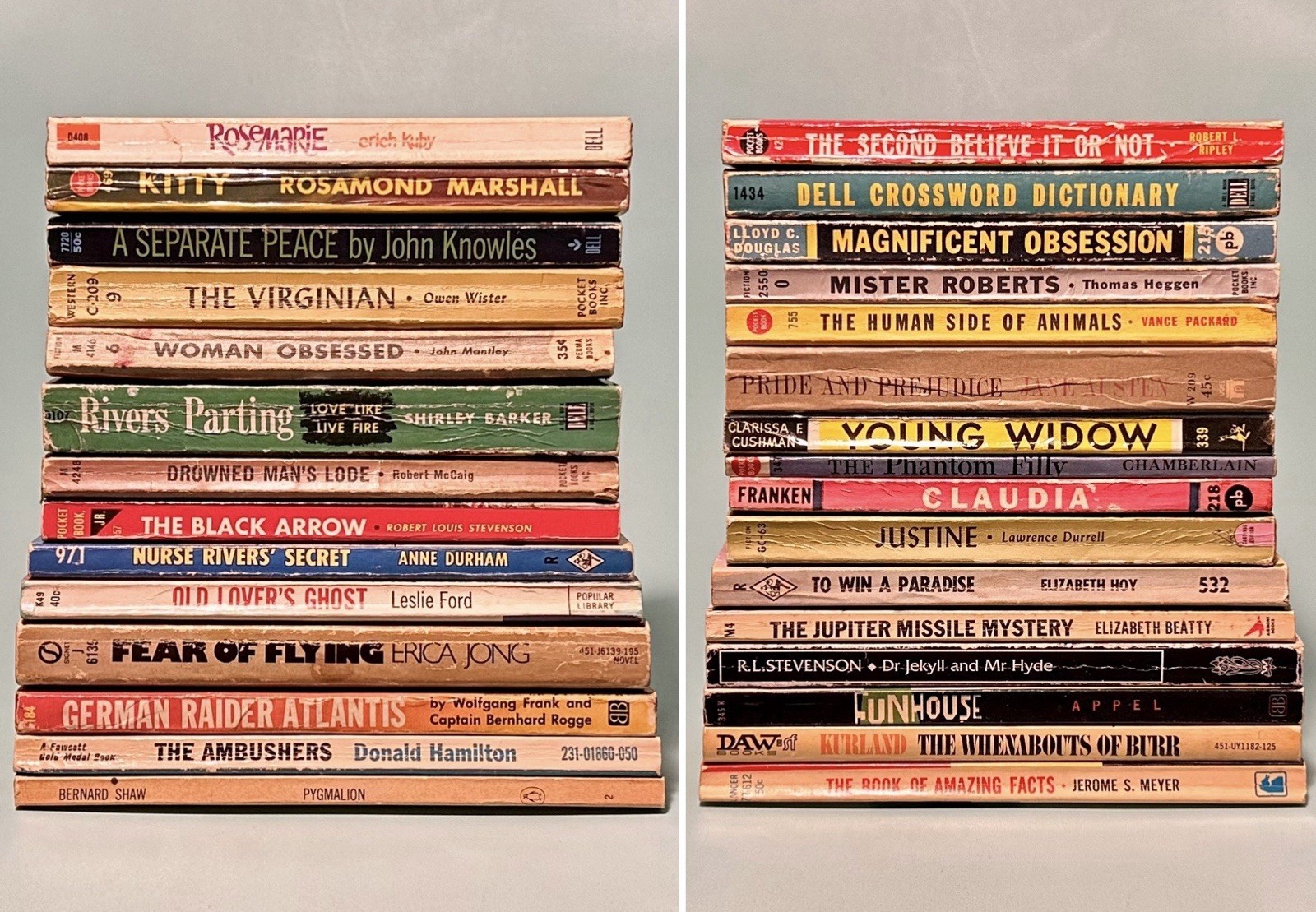 [LOT of 30] Vintage Paperbacks Great Authors & Titles Various Mixed Genres Clean