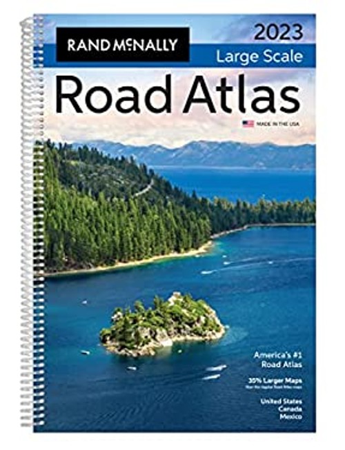 Rand Mcnally 2023 Large Scale Road Atlas Paperback Rand McNally