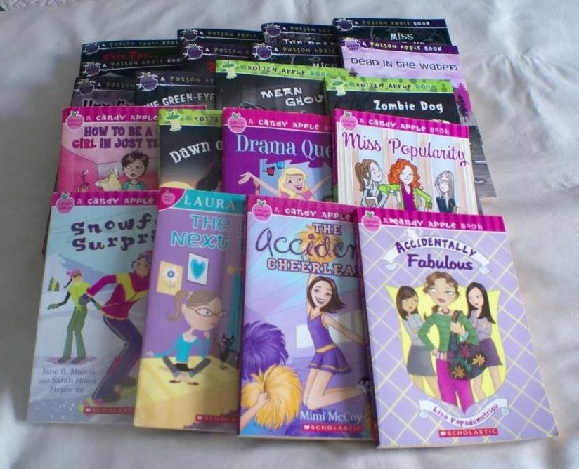 HUGE set of 18 Candy Apple/Rotten Apple/Poison Apple series chapter books