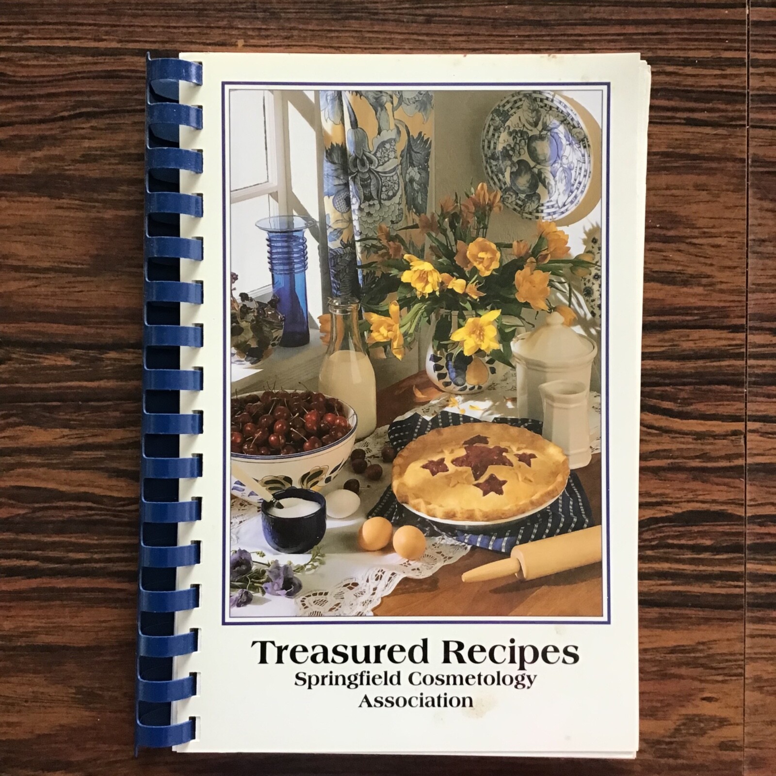 Springfield Illinois Cosmetology Association 1998 Vtg Cookbook. SEE INDEX PHOTOS