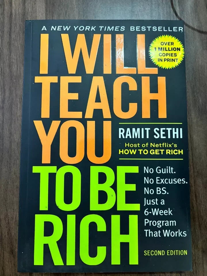 **I Will Teach You to Be Rich** by Ramit Sethi (color, Paperback)