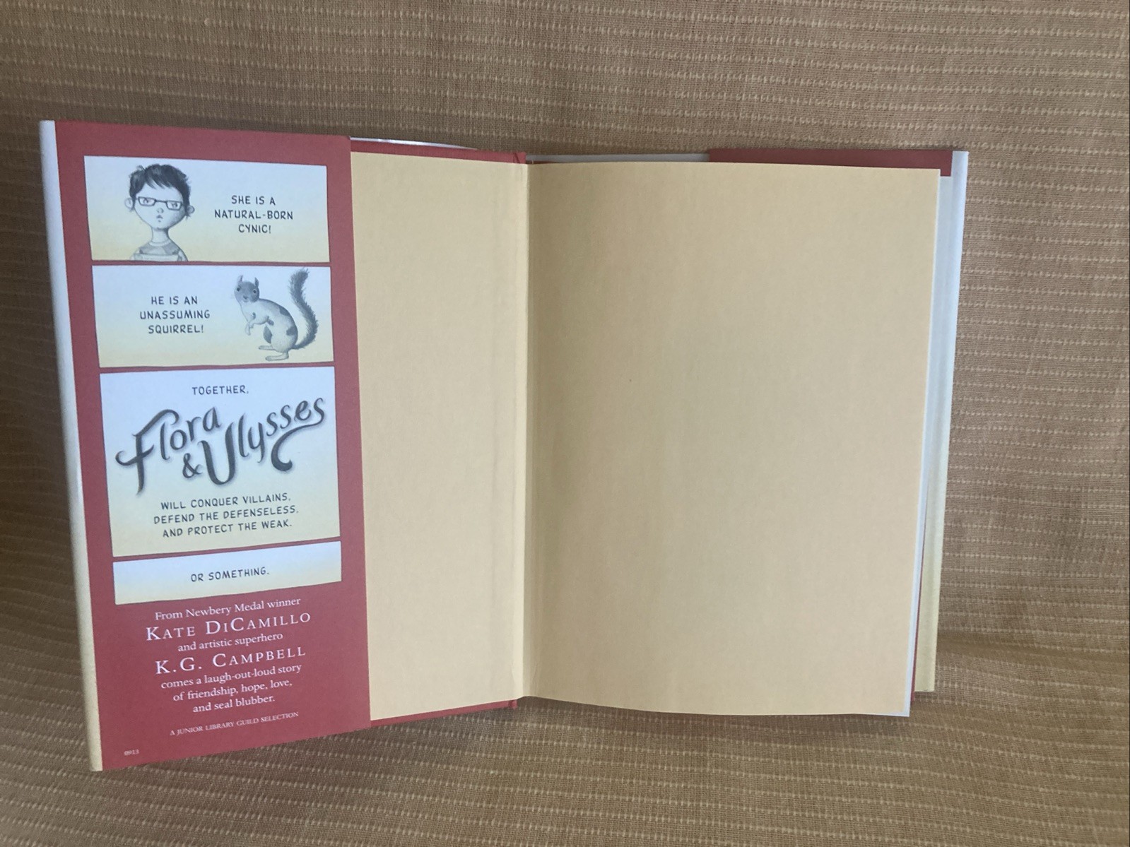 Flora & Ulysses: the Illuminated Adventures (Candlewick Press 2013) AUTOGRAPHED