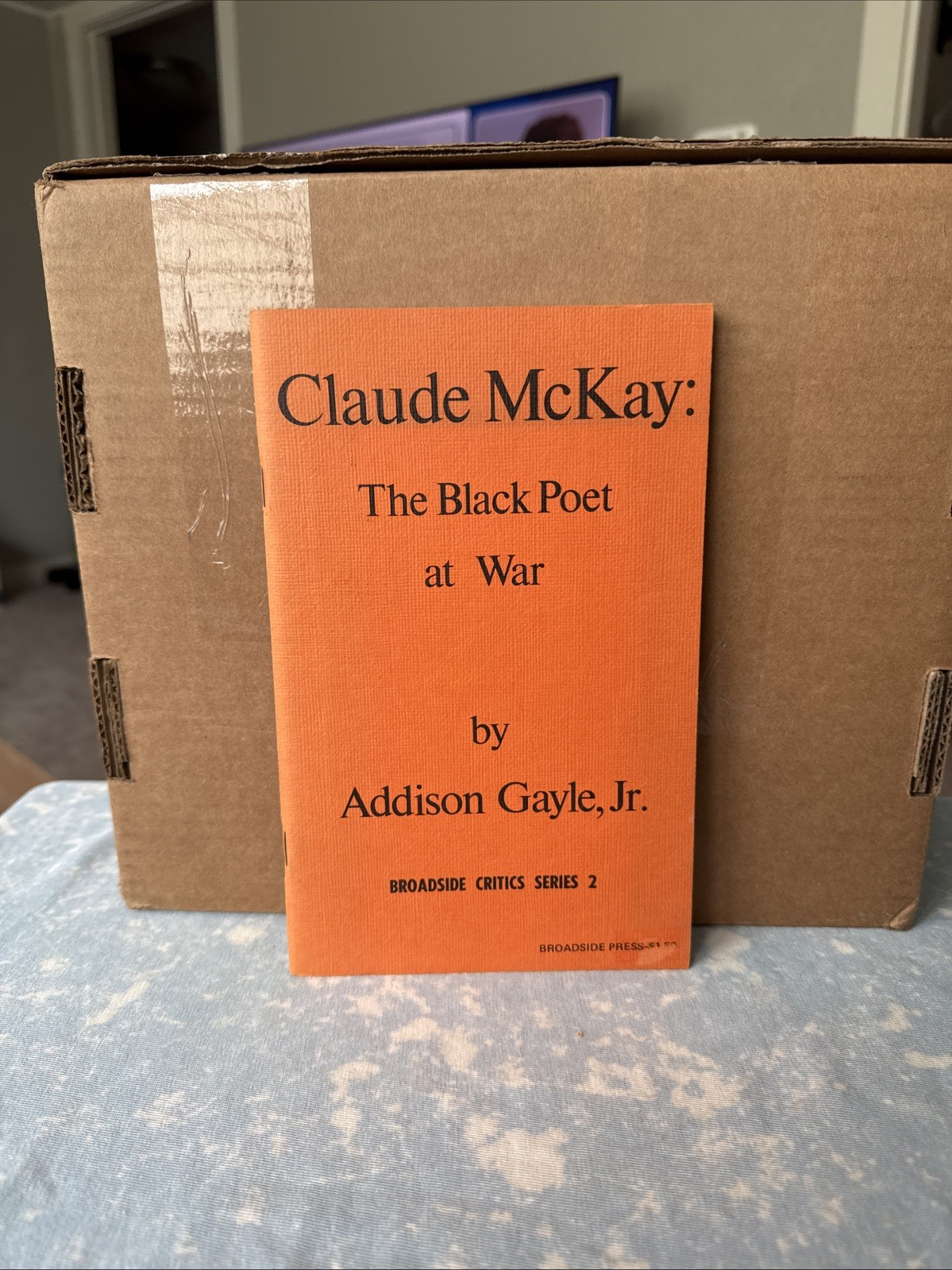 CLAUDE MCKAY: THE BLACK POET AT WAR By Addison Gayle VG