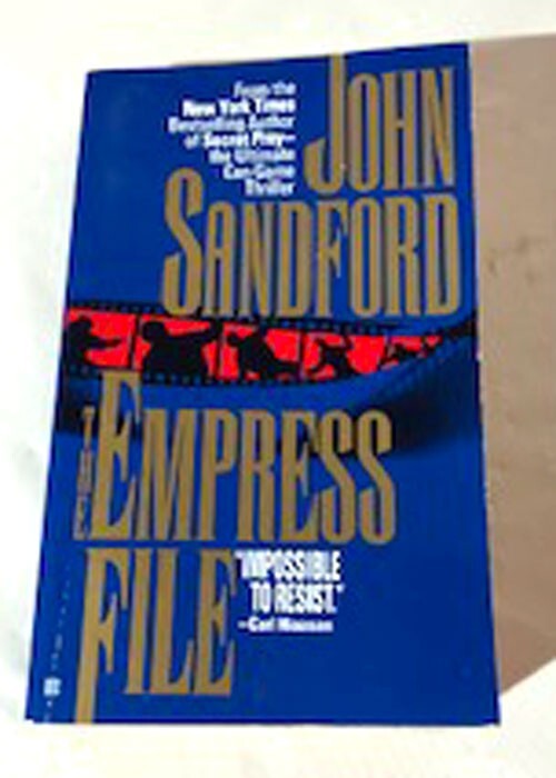 THE EMPRESS FILE JOHN STANFORD PAPERBACK BOOK