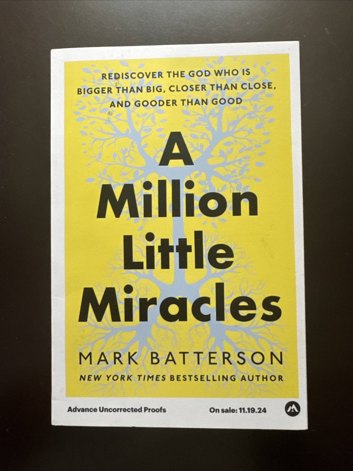 Mark Batterson A Million Little Miracles (Paperback)
