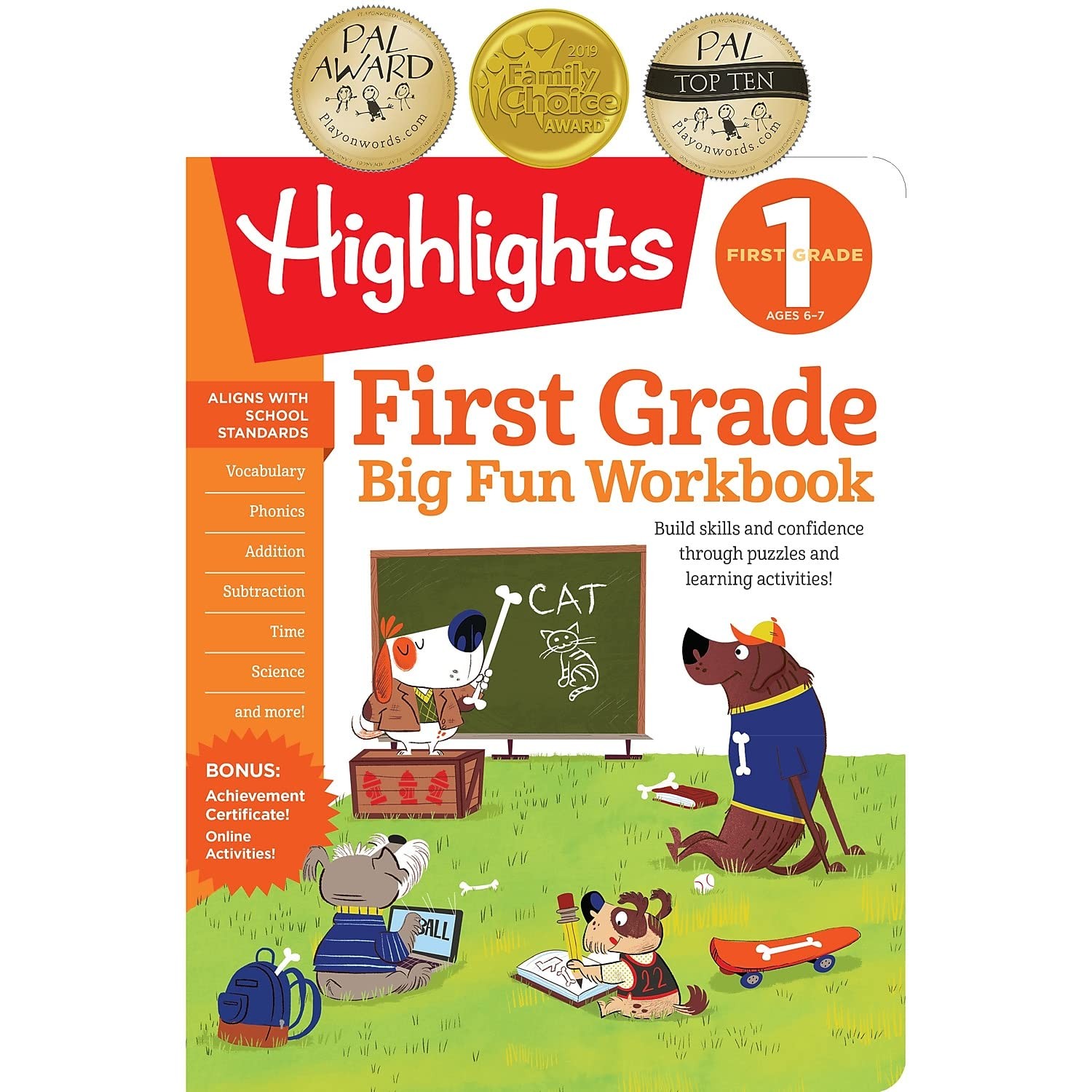 First Grade Big Fun Workbook (Highlights Big Fun Activity Workbooks)