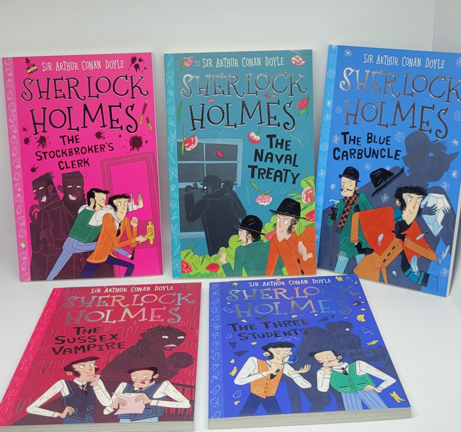 The Sherlock Holmes Children’s Collection 10 Books by Sir Arthur Conan Doyle PBs