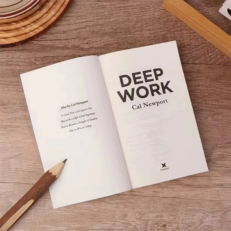 Deep Work: Rules for Focused Success in a Distracted By Cal Newport NEW Paperbck