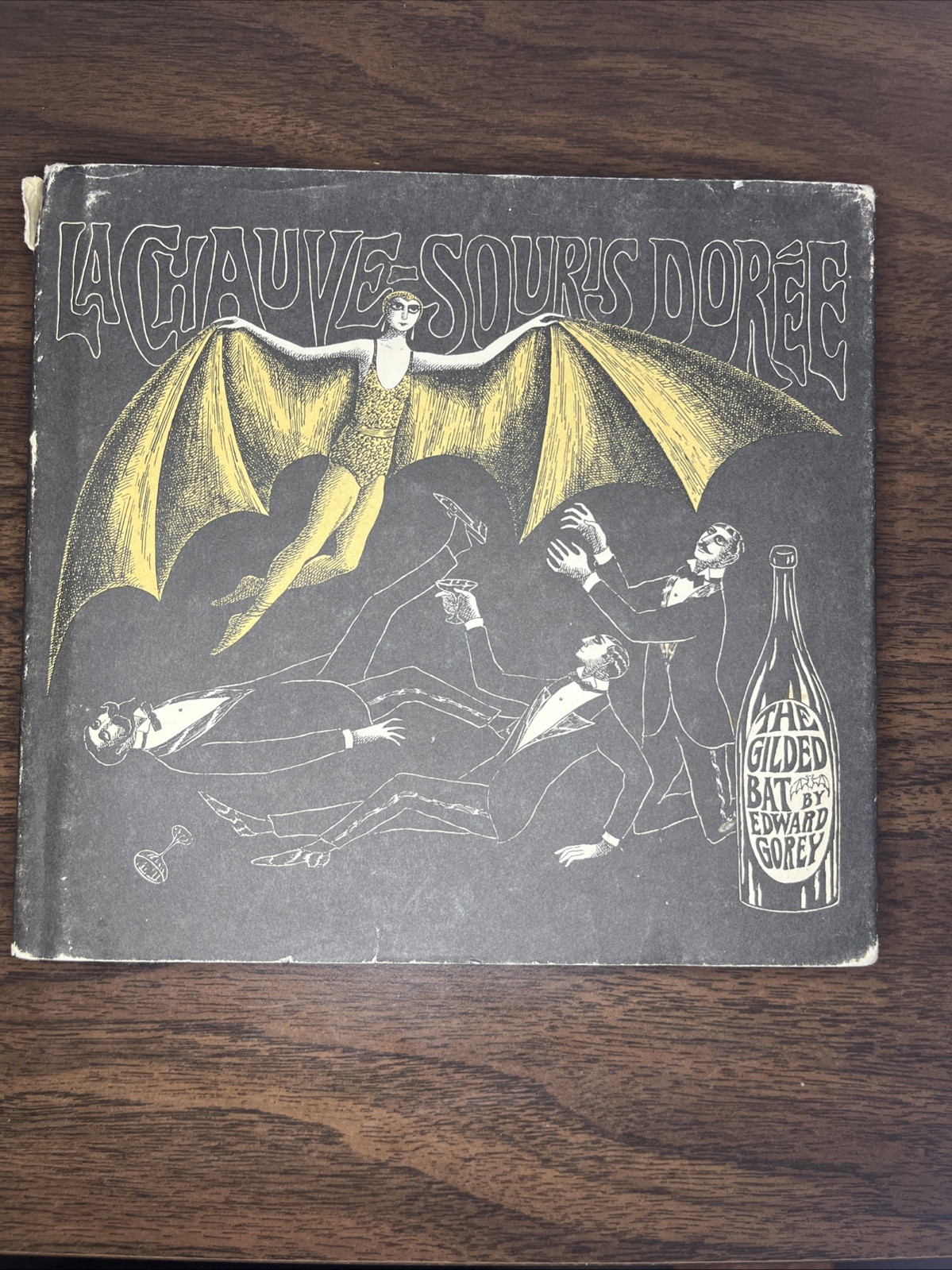 THE GILDED BAT/La Chauve-Souris Doree EDWARD GOREY 1979 First Reissue