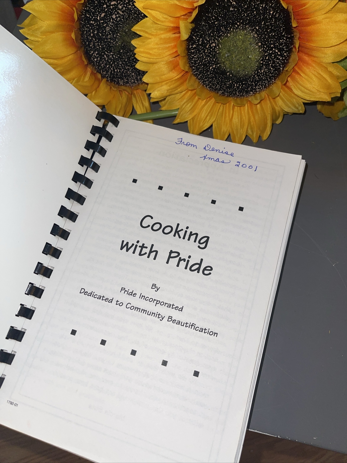 Cooking with Pride Cookbook 2001 Alton, Illinois Gordon F Moore 377 pages