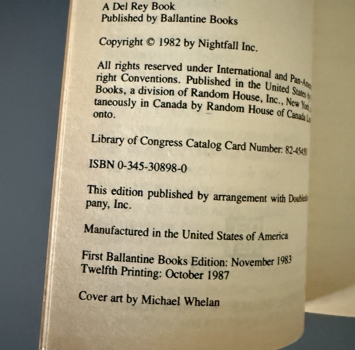Isaac Asimov Foundation Complete Series Vtg Paperback Books Del Rey Avon Bantam
