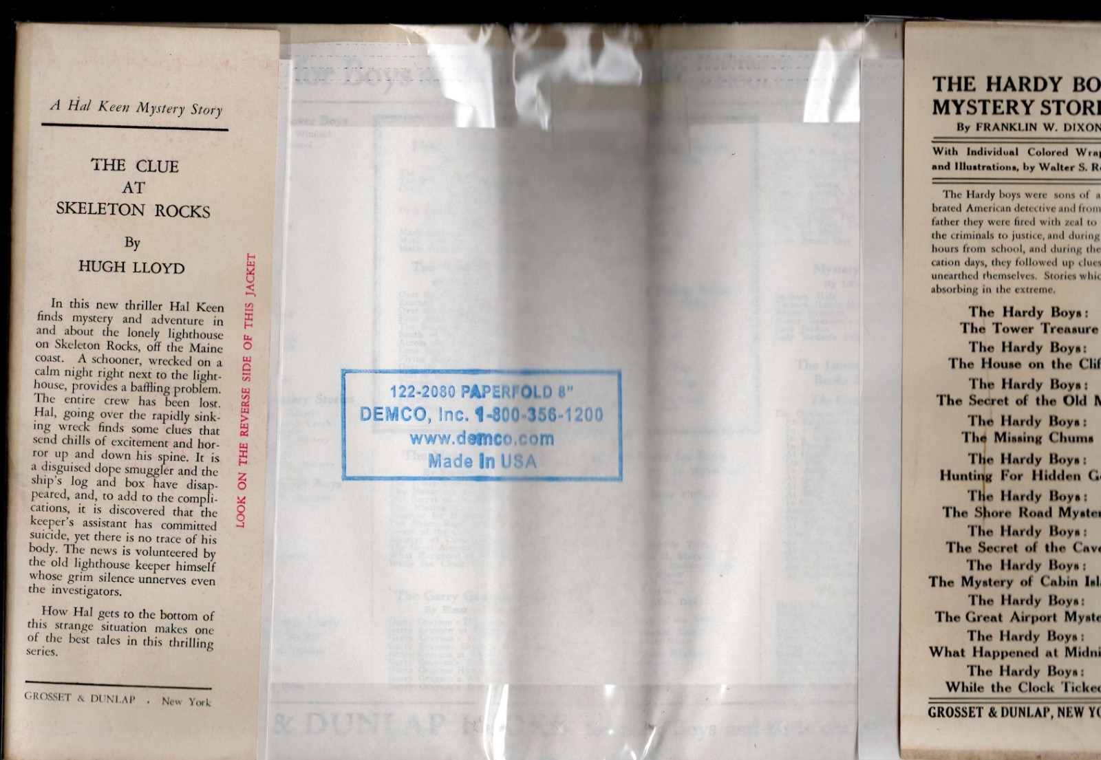 Hal Keen The Clue at Skeleton Rocks lst Edition in Dust Jacket