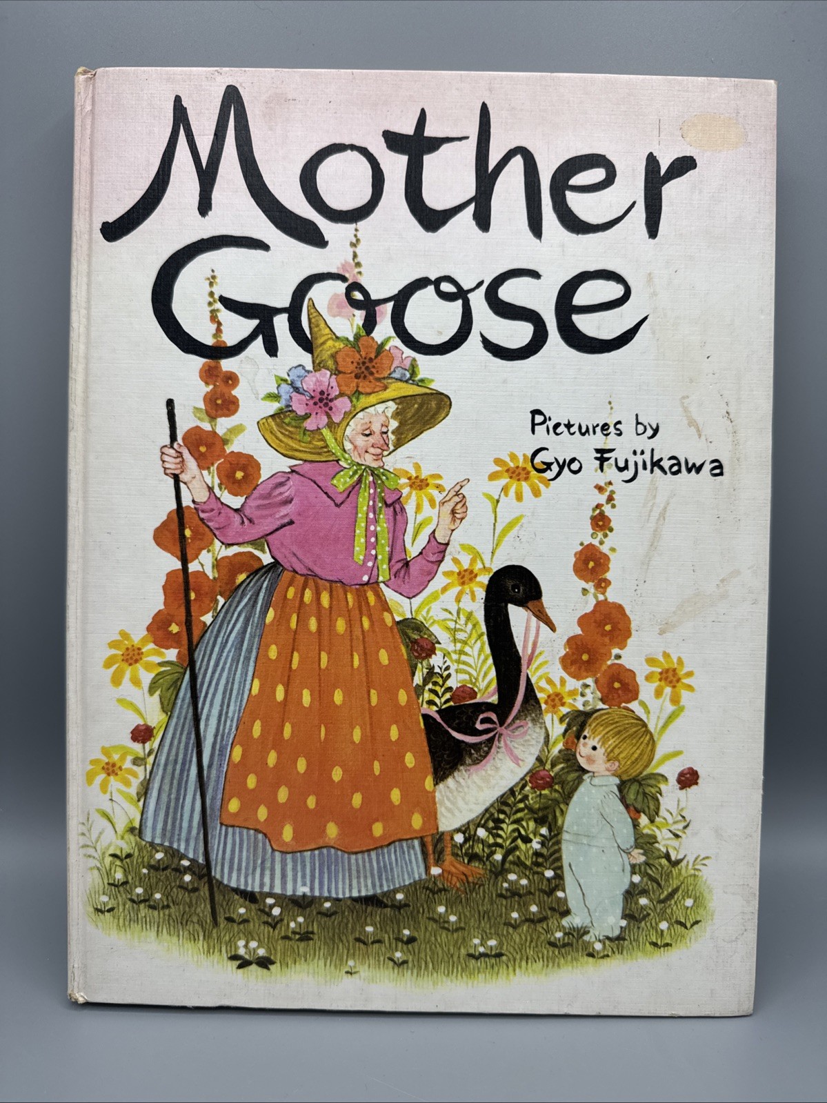 Gyo Fujikawa’s Mother Goose Picture Book 1968 Printing HC First Edition Vtg