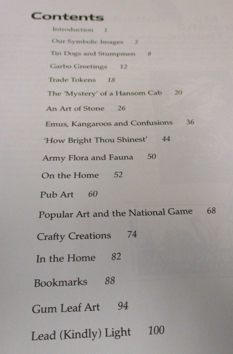 Aussie-Osities – Vane Lindesay – Australian Images & Symbols – 106 Pages – 1988