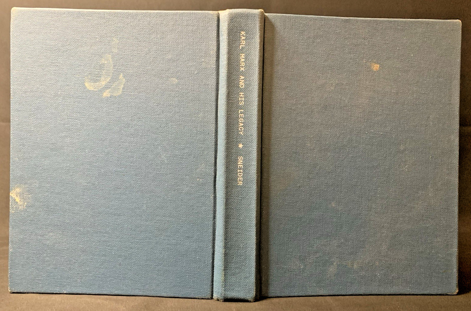 Karl Marx & His Legacy UMI Dissertation Facsimile Sneider 1990 Political History