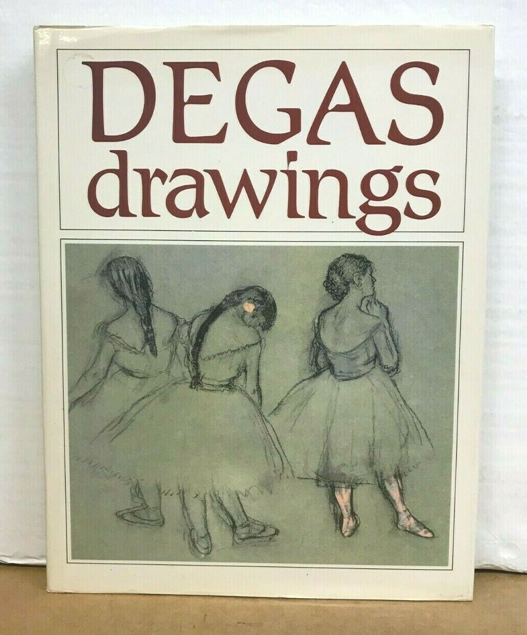 Degas Drawings ( Edgar Degas ) by Ronald Pickvance & Jaromir Pecirka 1987 HB/DJ